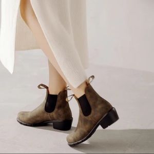 Blundstone 063 Women’s Heeled Boot Rustic Brown